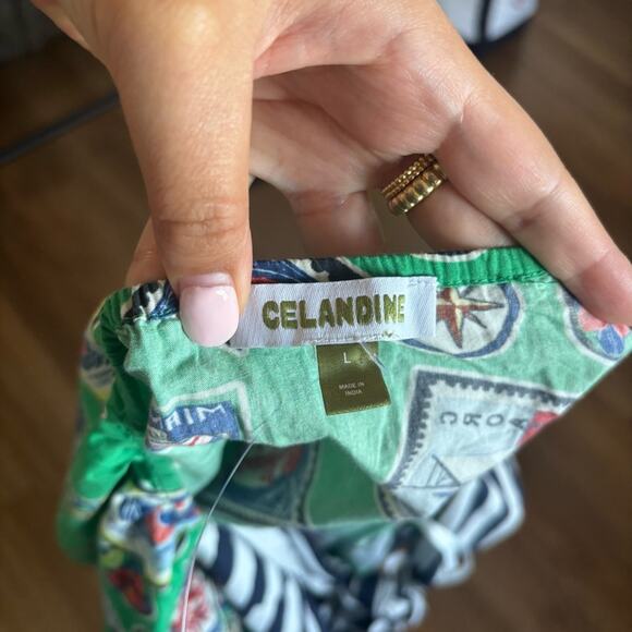 Anthropologie Celandine Strapless Patterned Bubble Mini Dress NWT - Picture 7 of 7